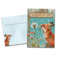 Load image into Gallery viewer, TF Card- Fox Wishes Birthday 22240