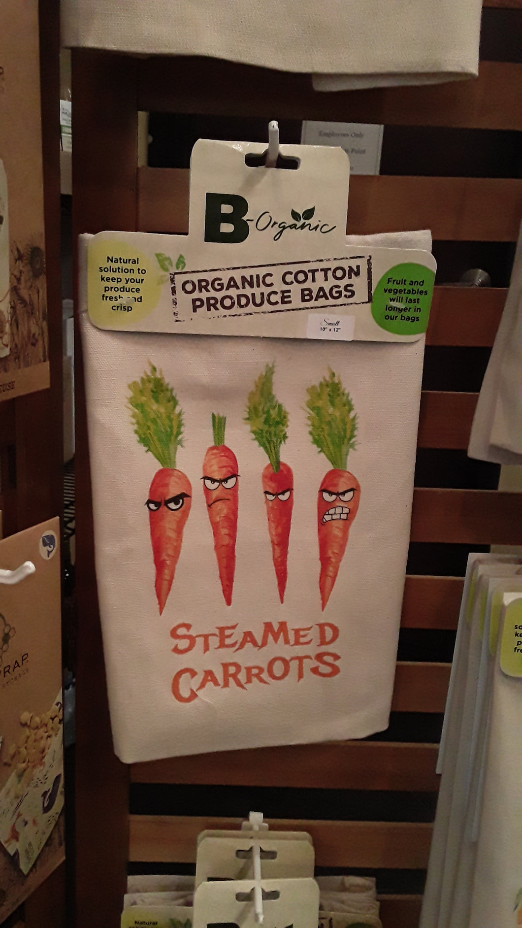 Steamed Carrots Bag Small