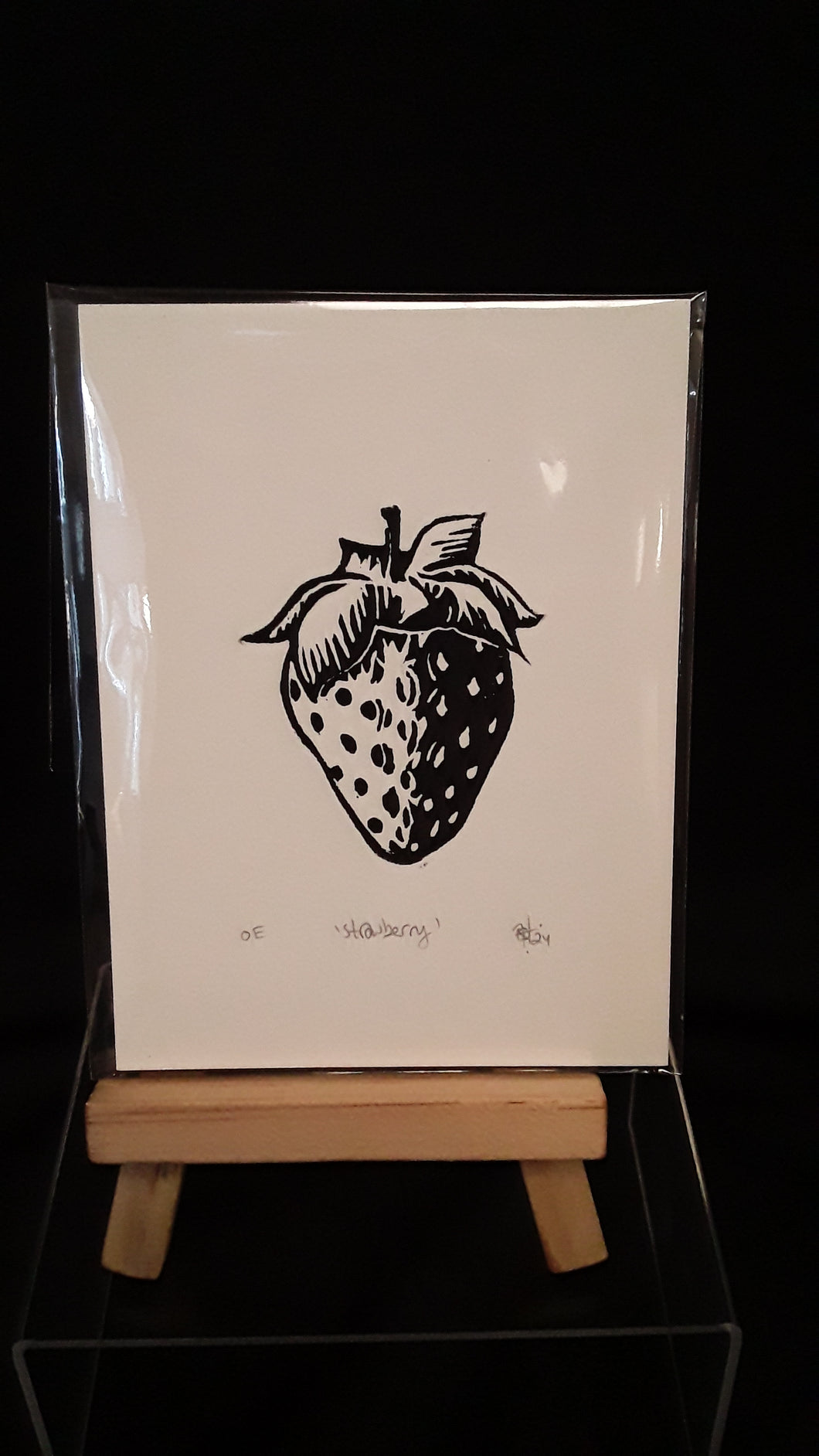 Mini Print- Strawberry