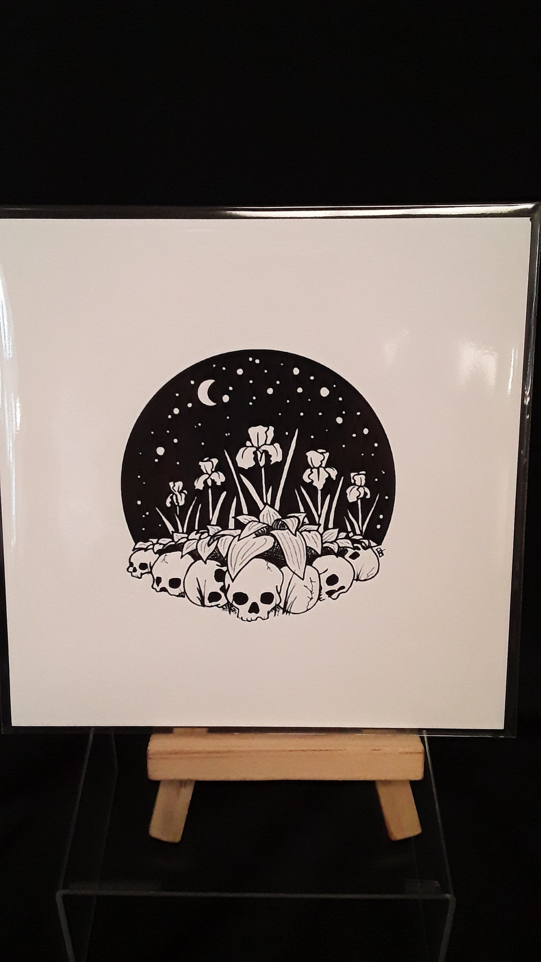 Print 5x5- Bone Garden