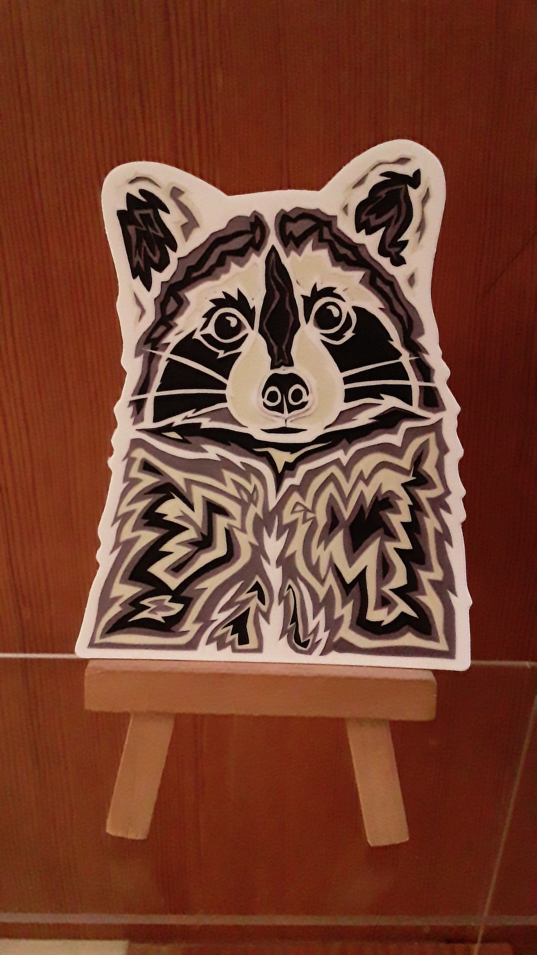 Sticker- Raccoon