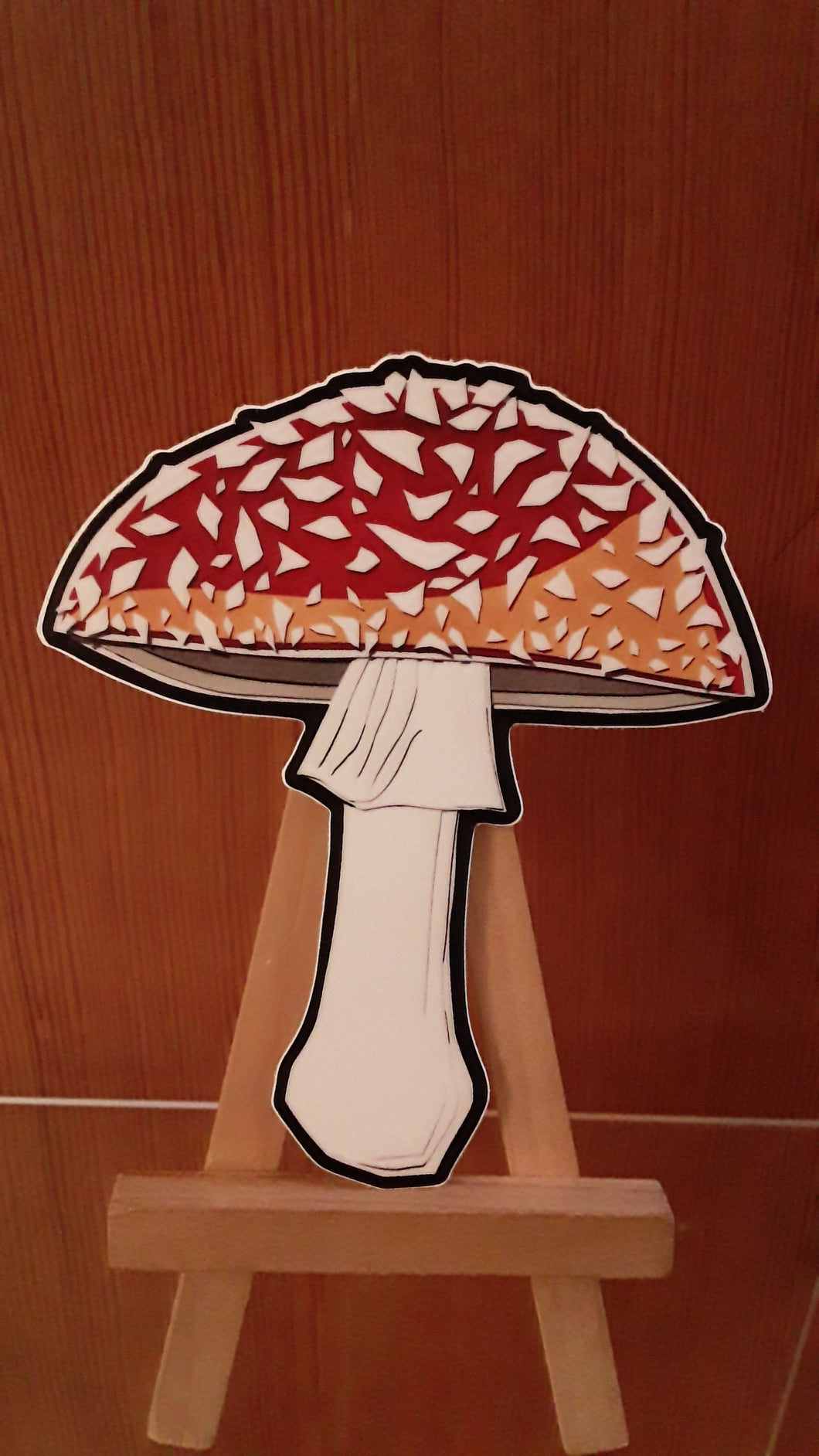 Sticker- Red Mushroom