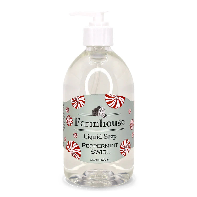 Liquid Soap- Peppermint Swirl 16.9oz