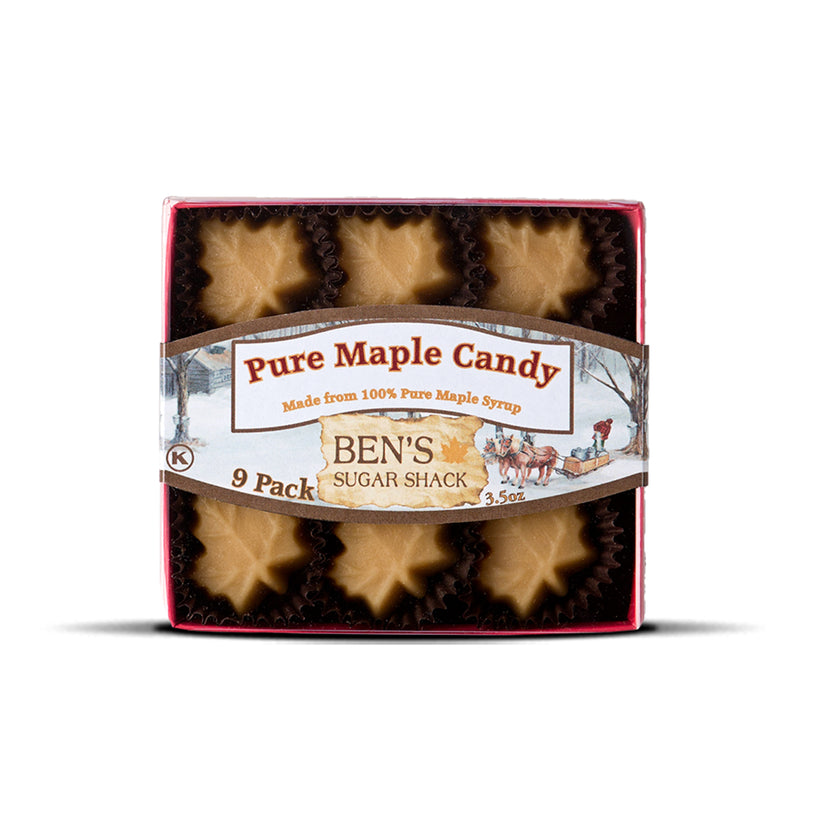 Maple Candy- 9 Pack Truffles-3.5 oz