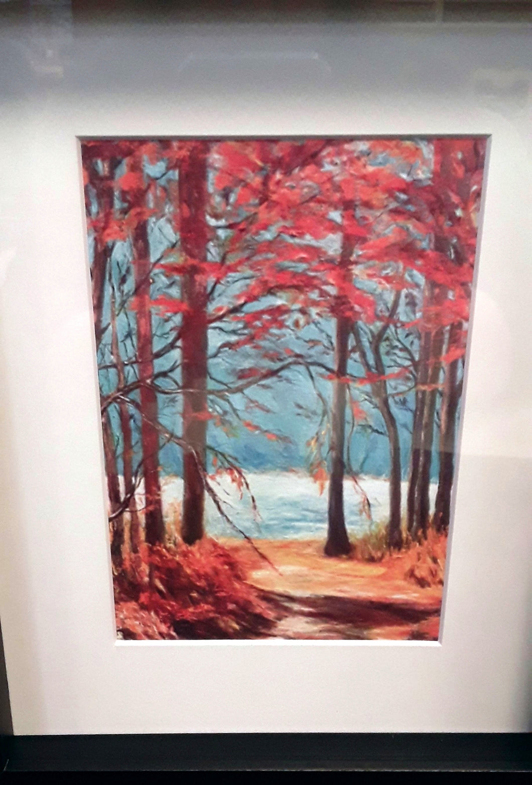 Framed Print- Autumn Path