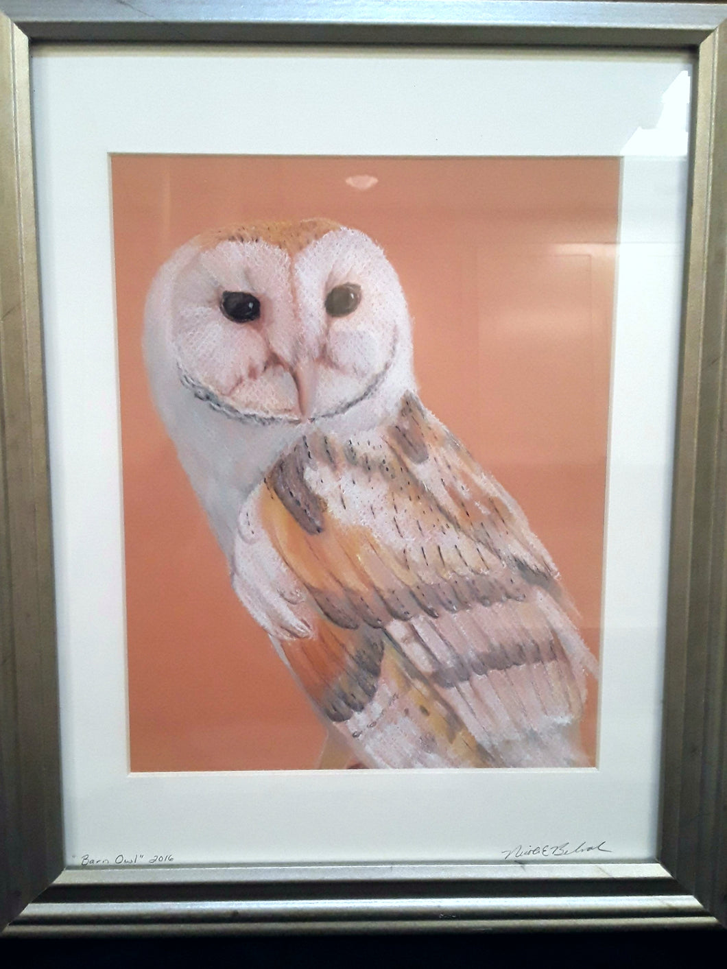 Painting- Barn Owl 11x14