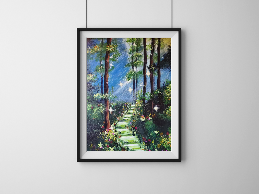 Print - Faerie Forest 12x15