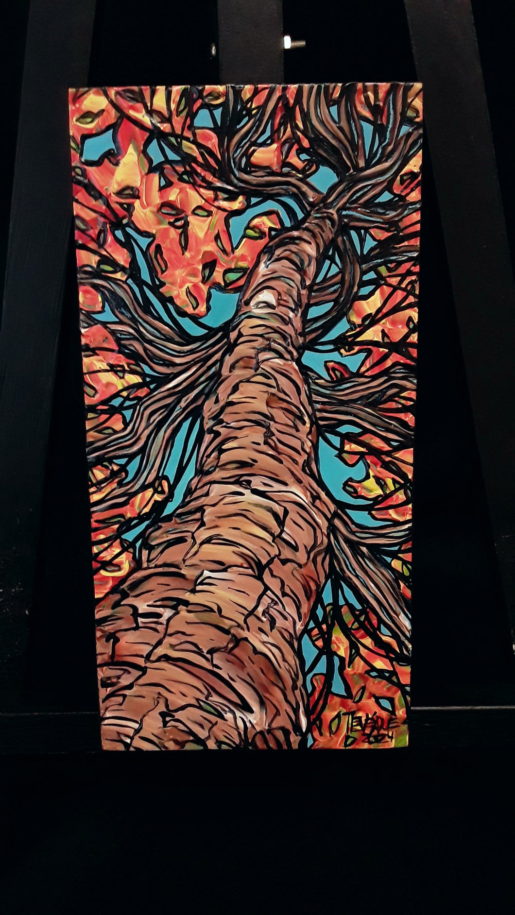 Painting- Foliage Fall Tree