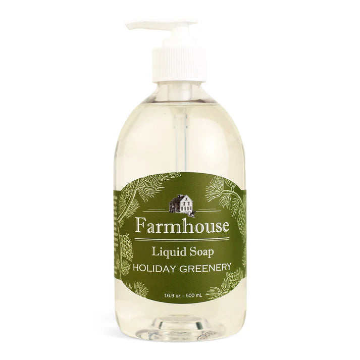 Liquid Soap- Holiday Greenery 16.-16.9