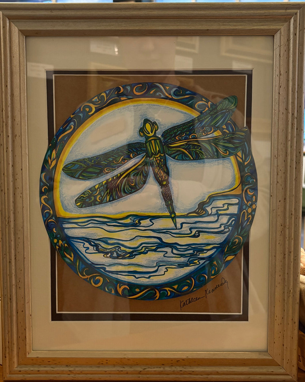 Framed Print- Dragonfly Delight 11x14