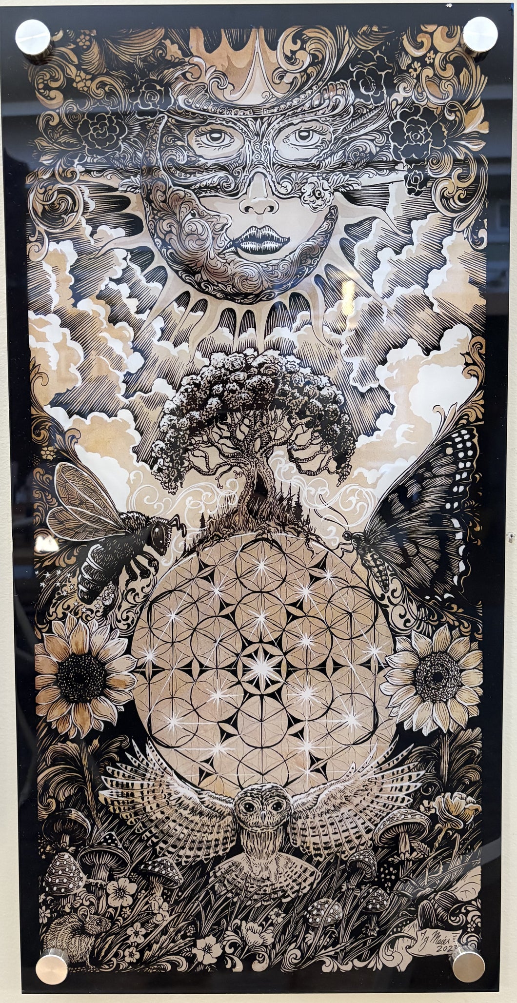 Print- Sacred Geometree