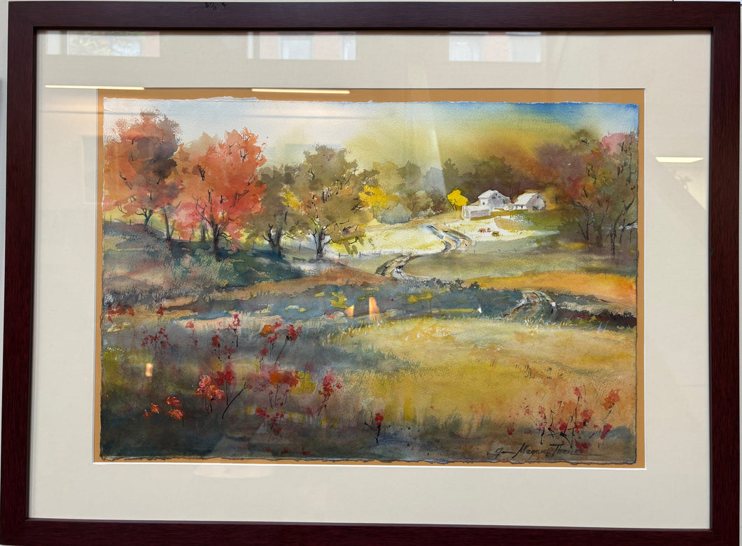 Painting - Good Morning Ridgehill Farm