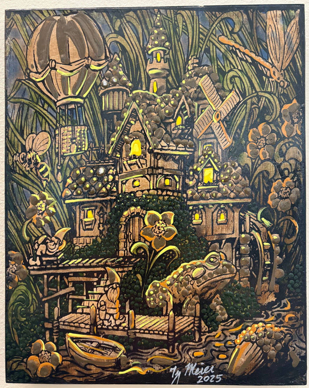 Original- Frog Gnome Village #2