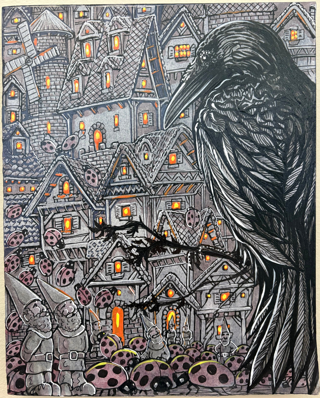 Original- Raven & Gnome Negotiation