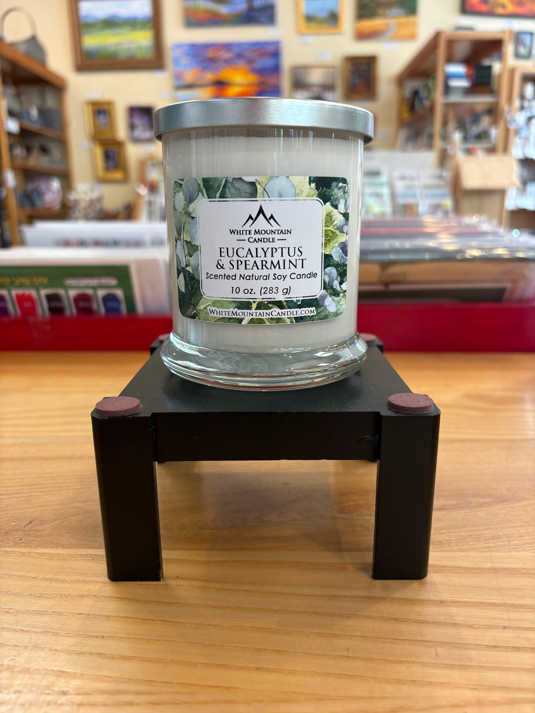 Elite Soy Candle- Eucalyptus 10 oz