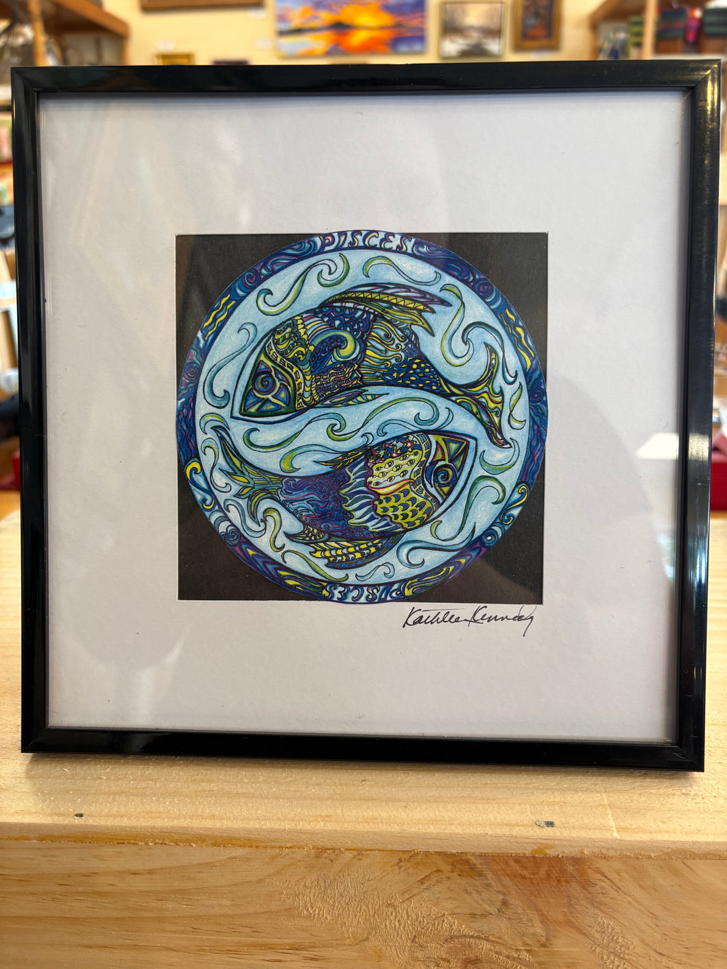 Print- Small Pisces Zodiac
