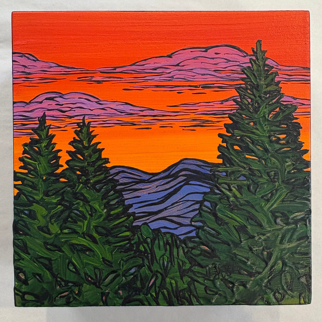 Painting- Summit Sunset III