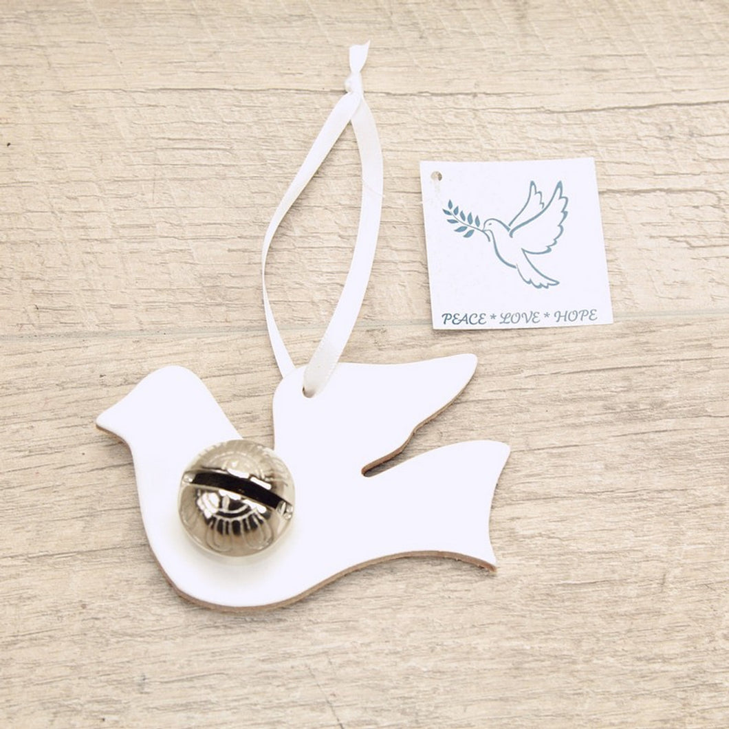 Bells- Small Dove Keepsake