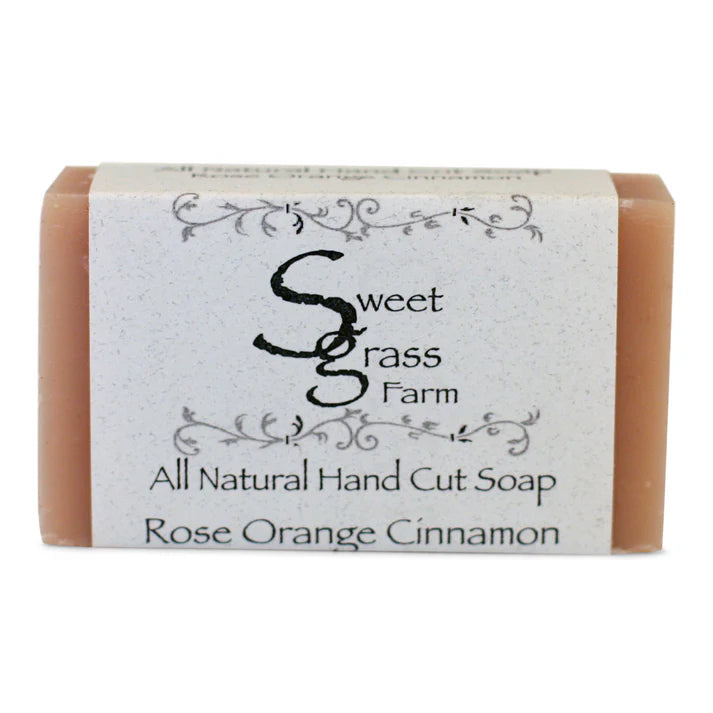 Handcut Soap- Rose Orange Cinnamon