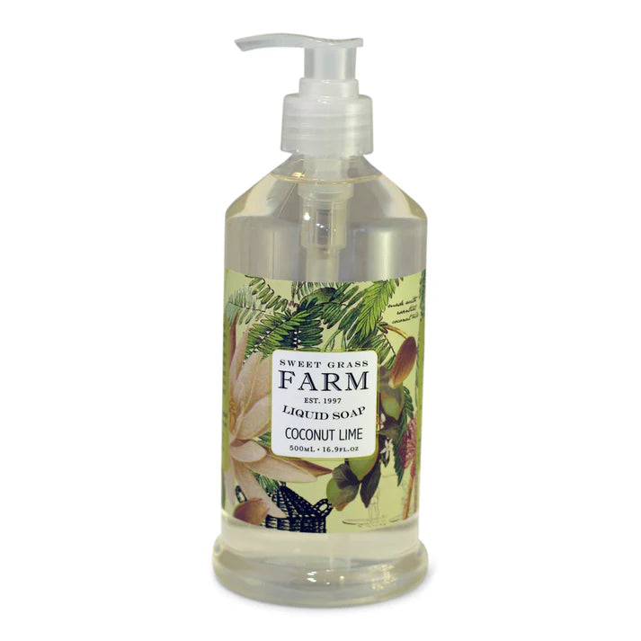 Liquid Soap- Coconut Lime 16 oz-16.9 oz