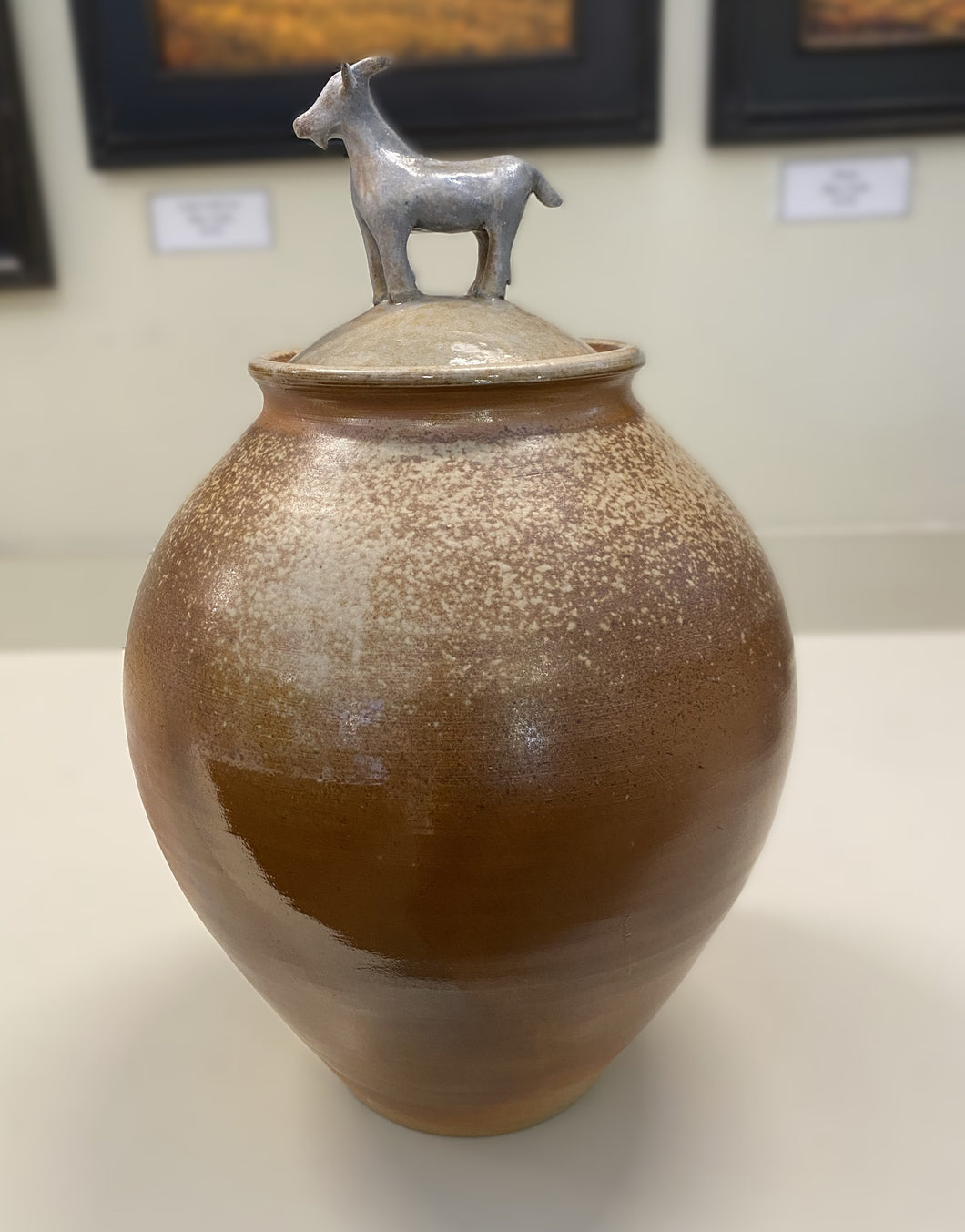 Figurine Vessel- Goat Large