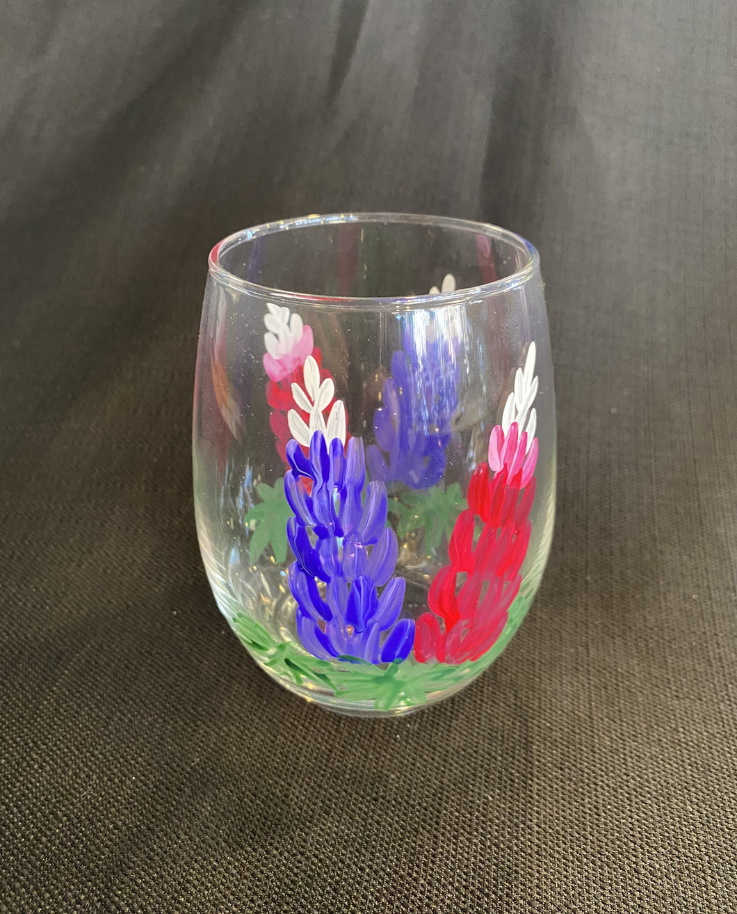 Stemless Glass - Lupine