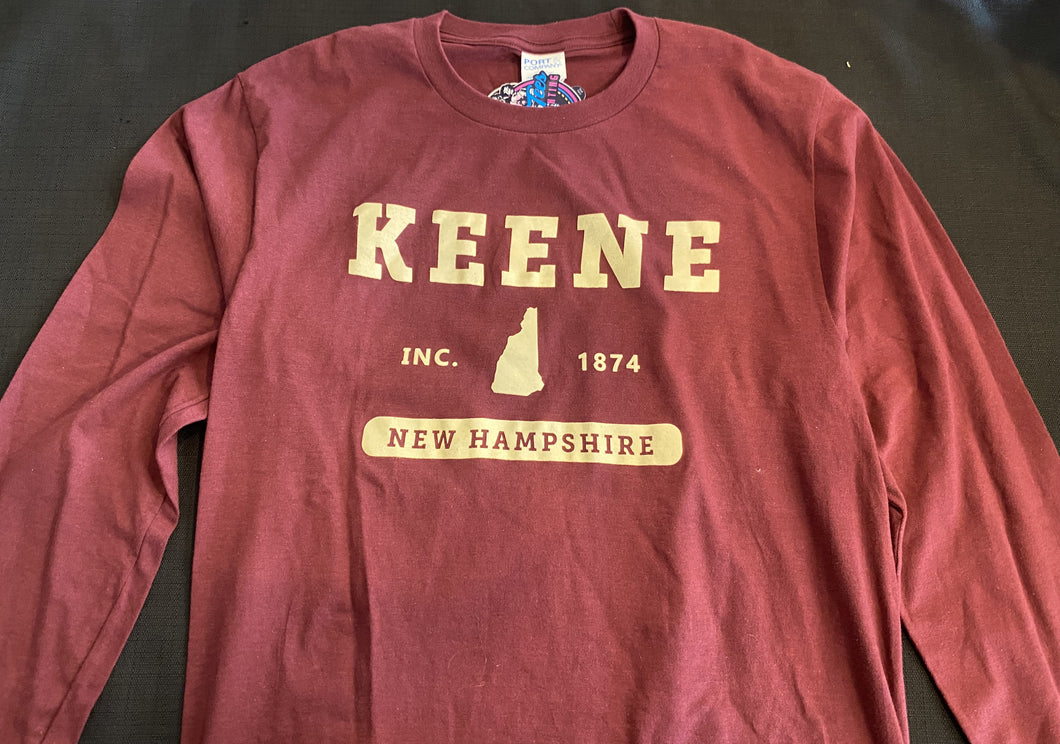 LS- Keene Inc 1874 Maroon