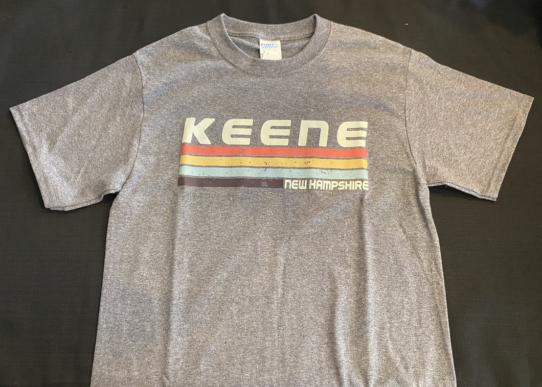 T-Shirt Keene Retro Grey