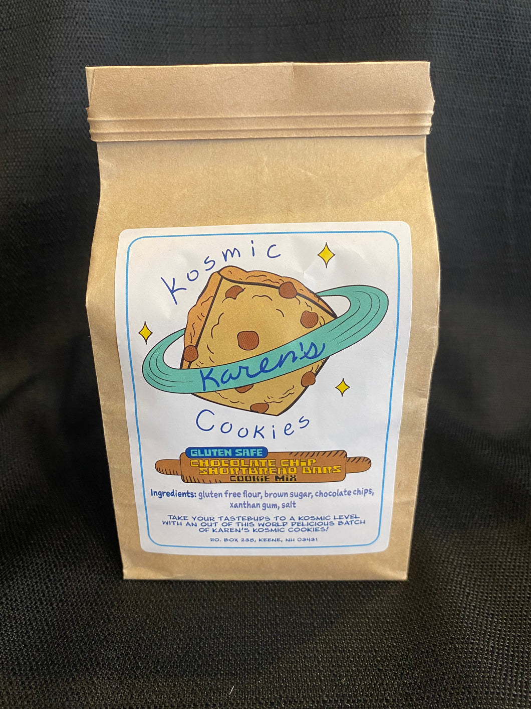 Pouch- Choc Chip Shortbread-Gluten Free