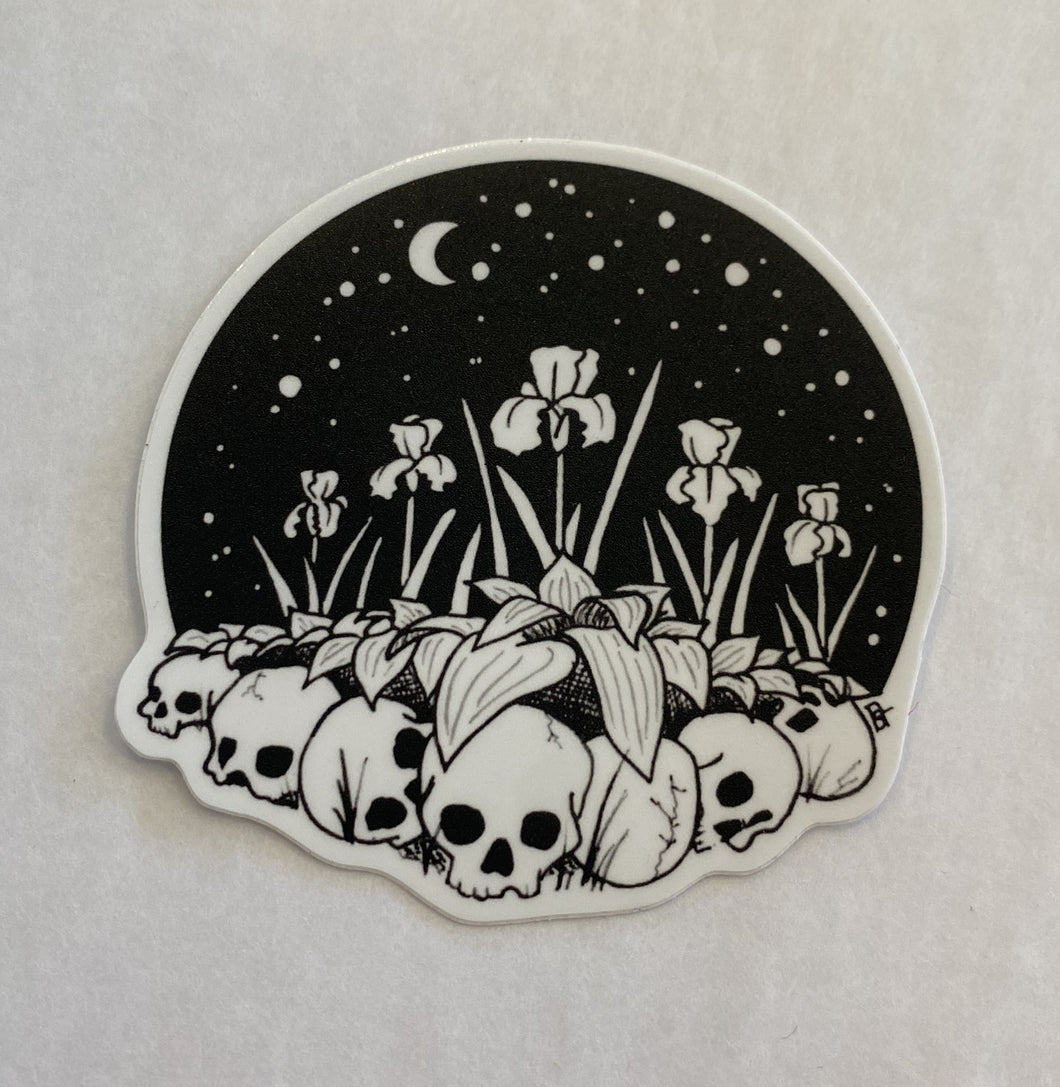 Vinyl Stickers - Bone Garden