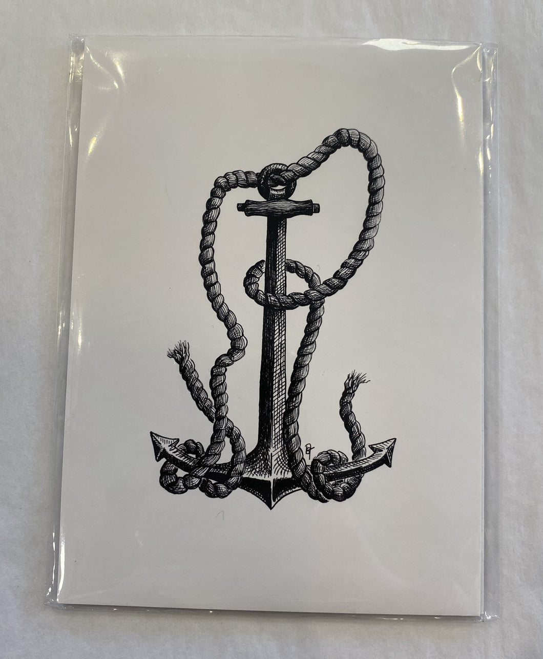 Print 5x7 - Fouled, Anchor-5x7