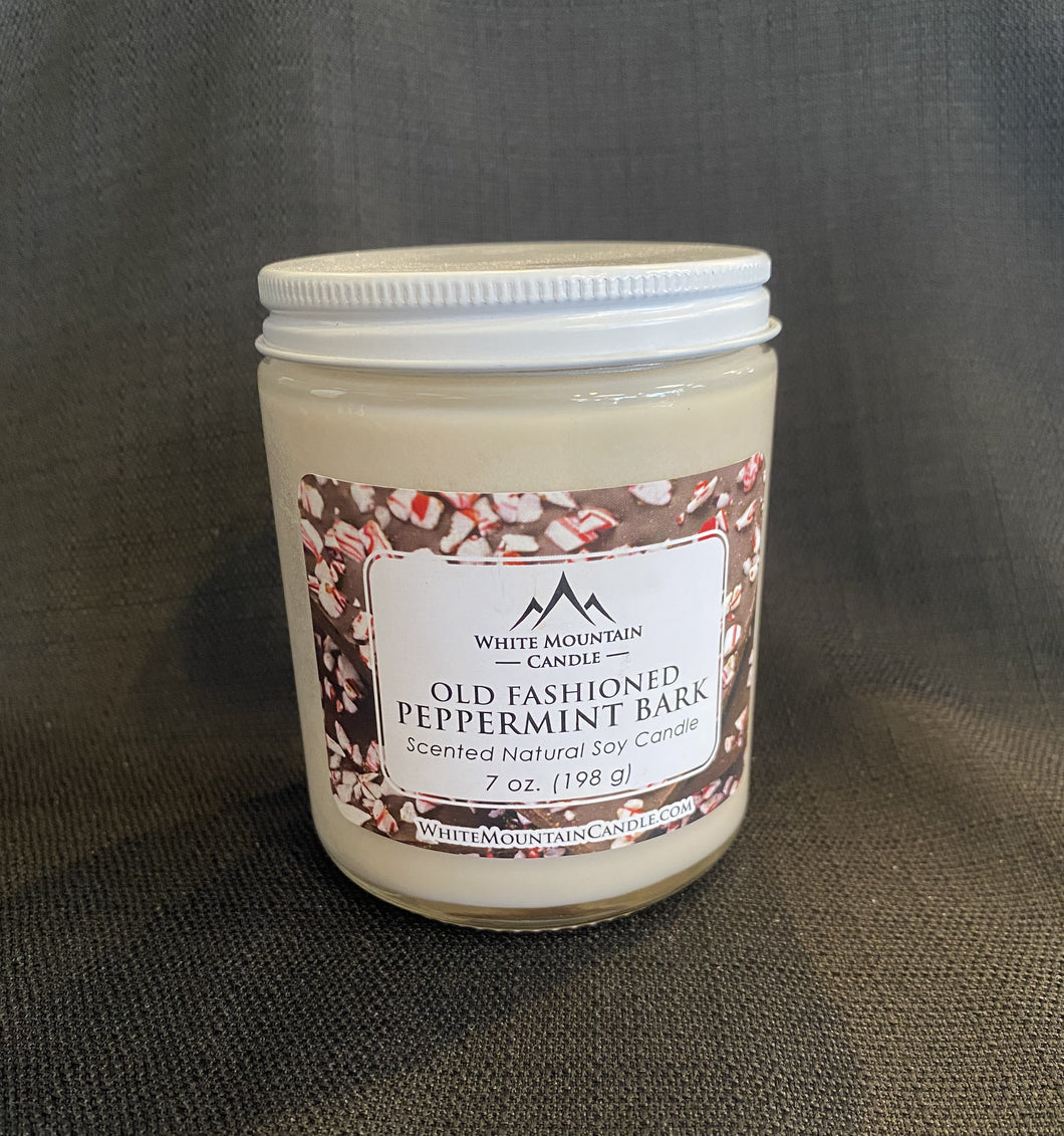 Peppermint Bark 7 oz. Soy Candl-7 oz.