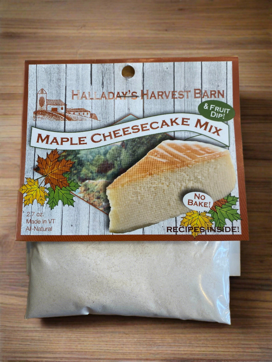 Cheesecake Mix- Maple