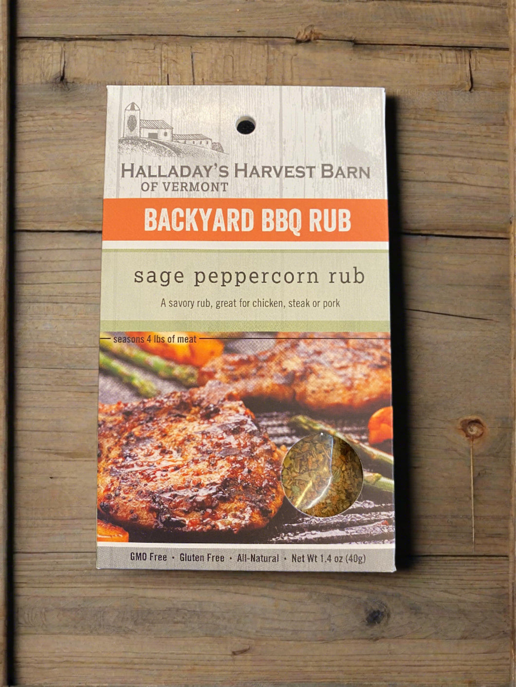 BBQ Rubs- Sage Peppercorn