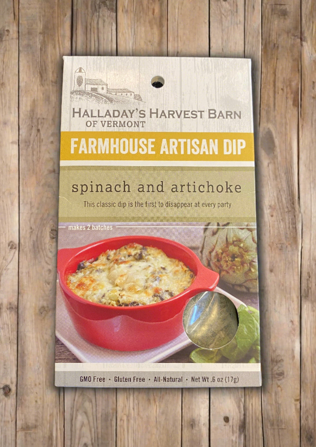 Farmhouse Dip - Spinach and Artichoke