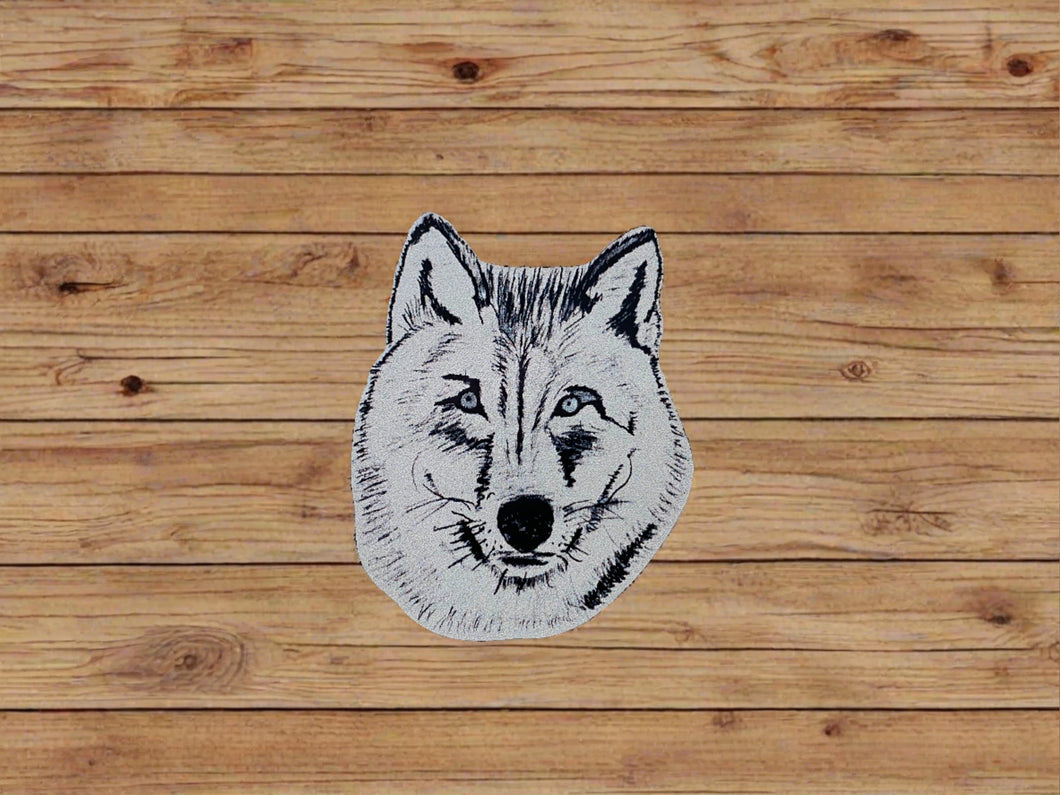 Decal- Wolf Sketch-Decal #14 MJWOSK1DE