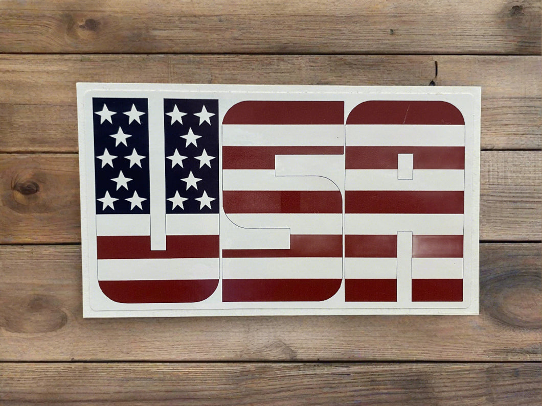 Decal- USA Stars & Stripes-Decal #27