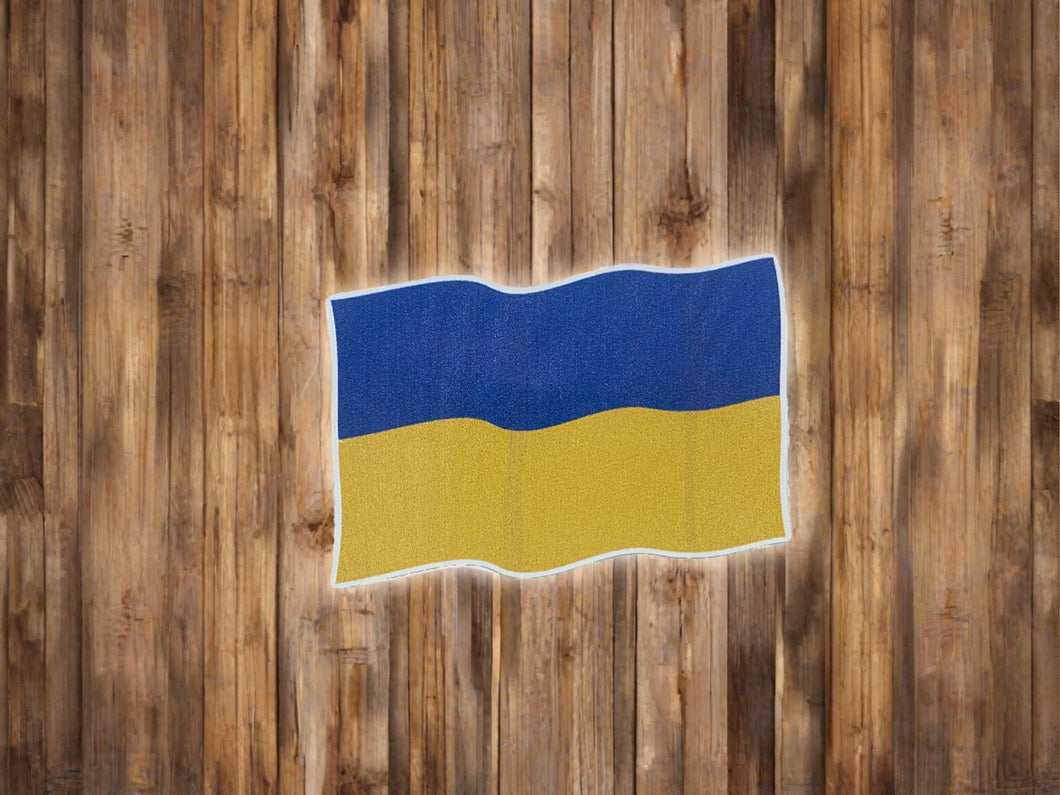 Decal- Ukrainian Flag-Decal #34