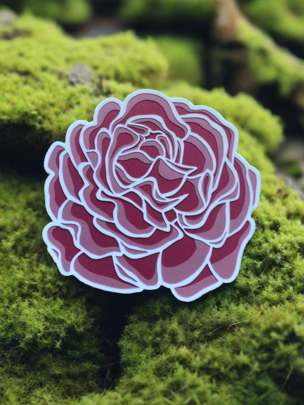 Sticker- Pink Rose