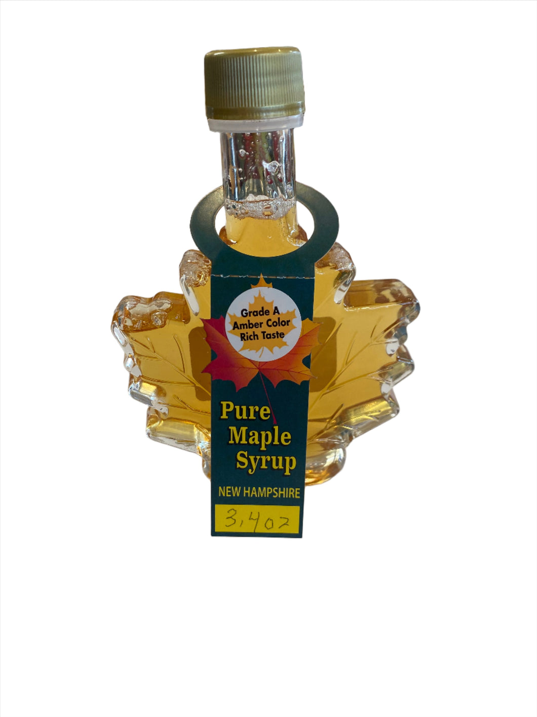 Maple Syrup - Glass Leaf 3.4 oz-3.4oz