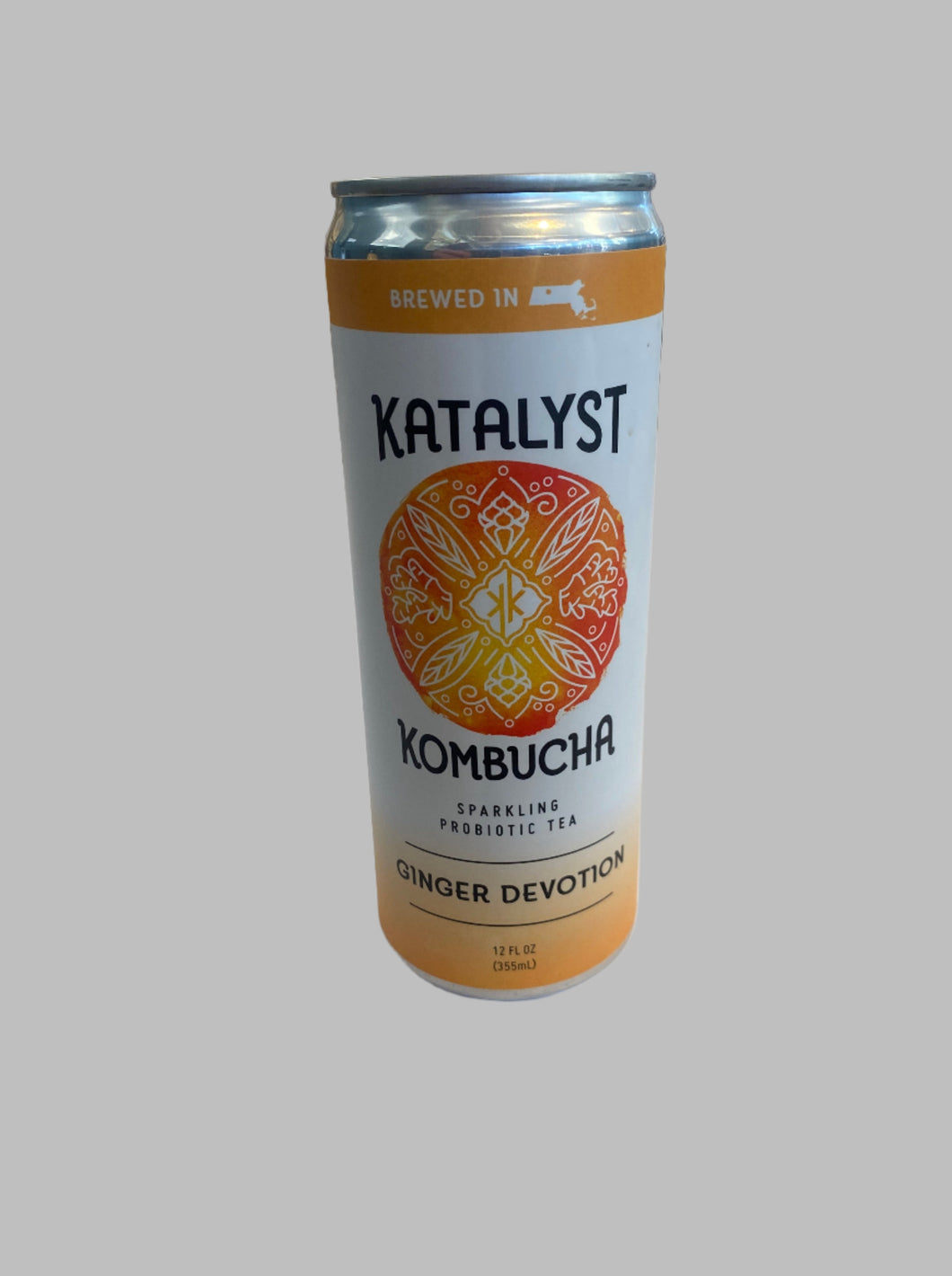 Ginger Devotion Kombucha Can 12oz