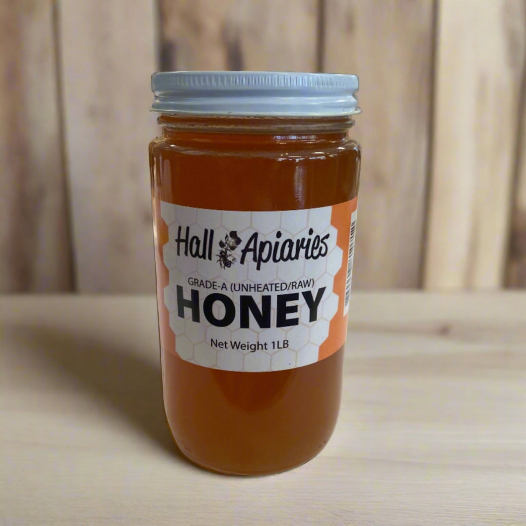 Hall Apiaries- Honey 16oz-16oz