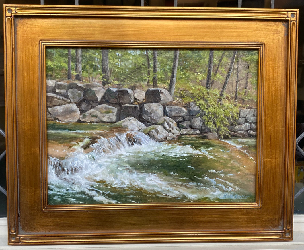 Painting- Stickney Brook Falls 12x16