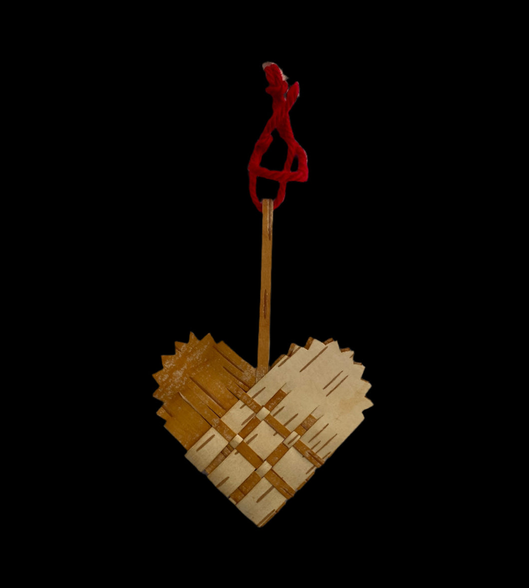 Finely Cut Birch Heart