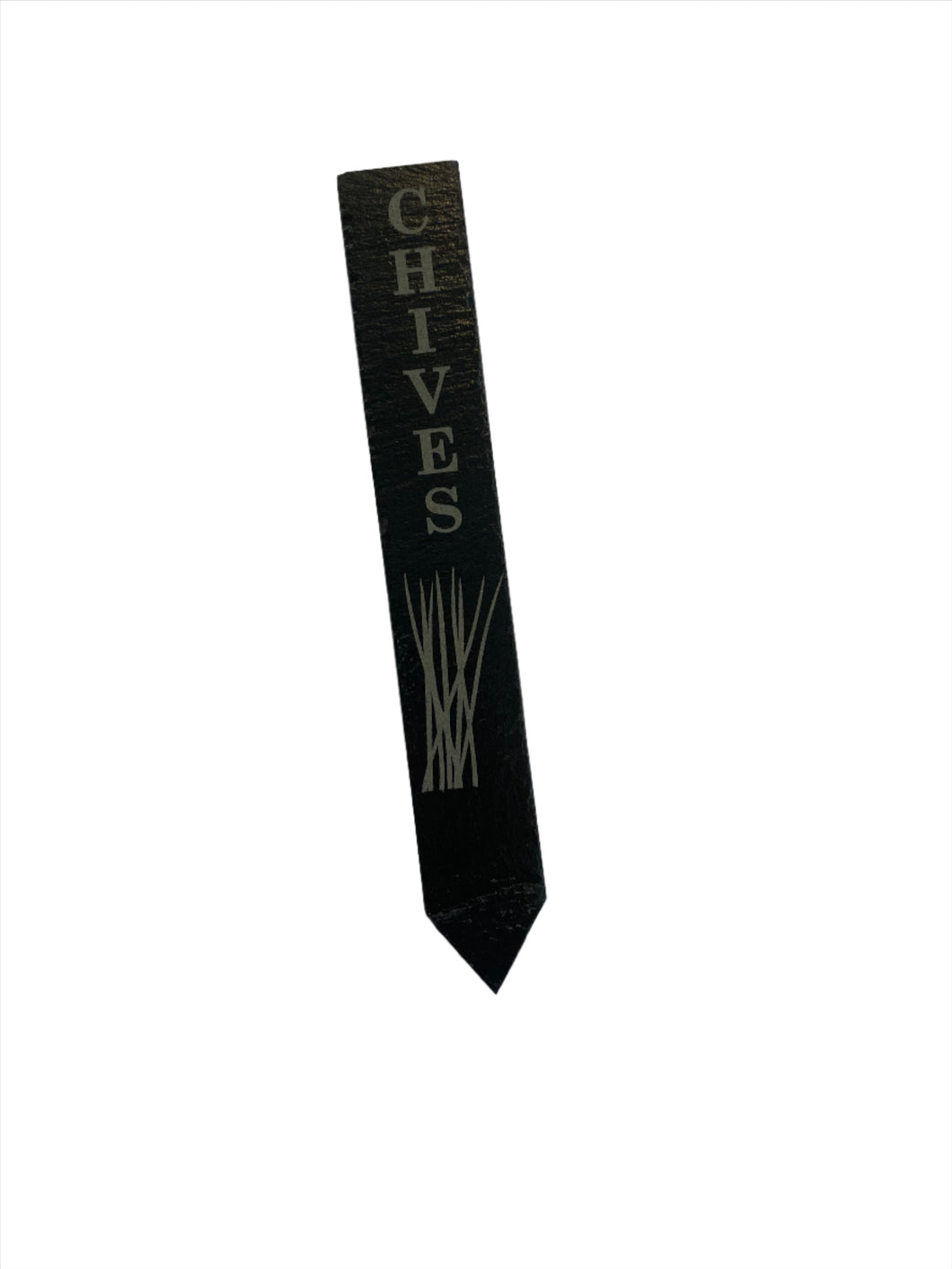 Chives Slate Garden Marker