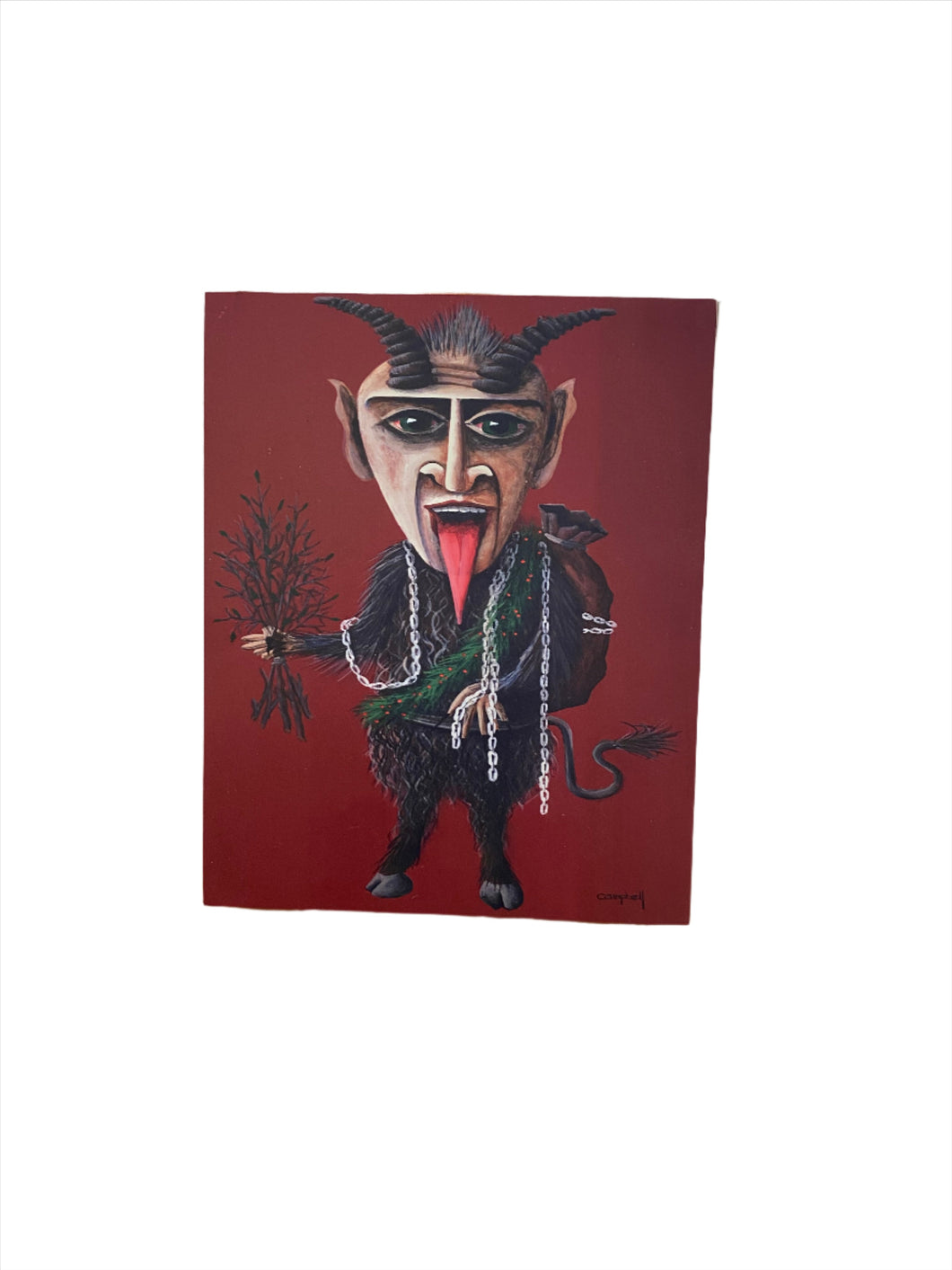 Box Print- Krampus 8x10