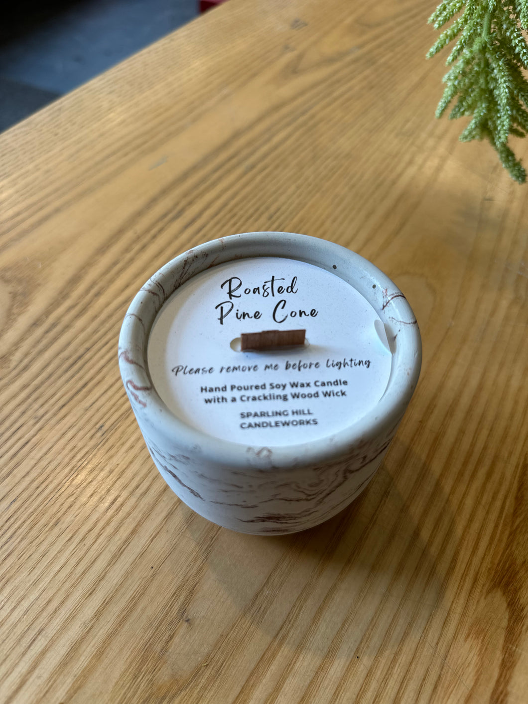 Candle- Roasted Pinecone WW
