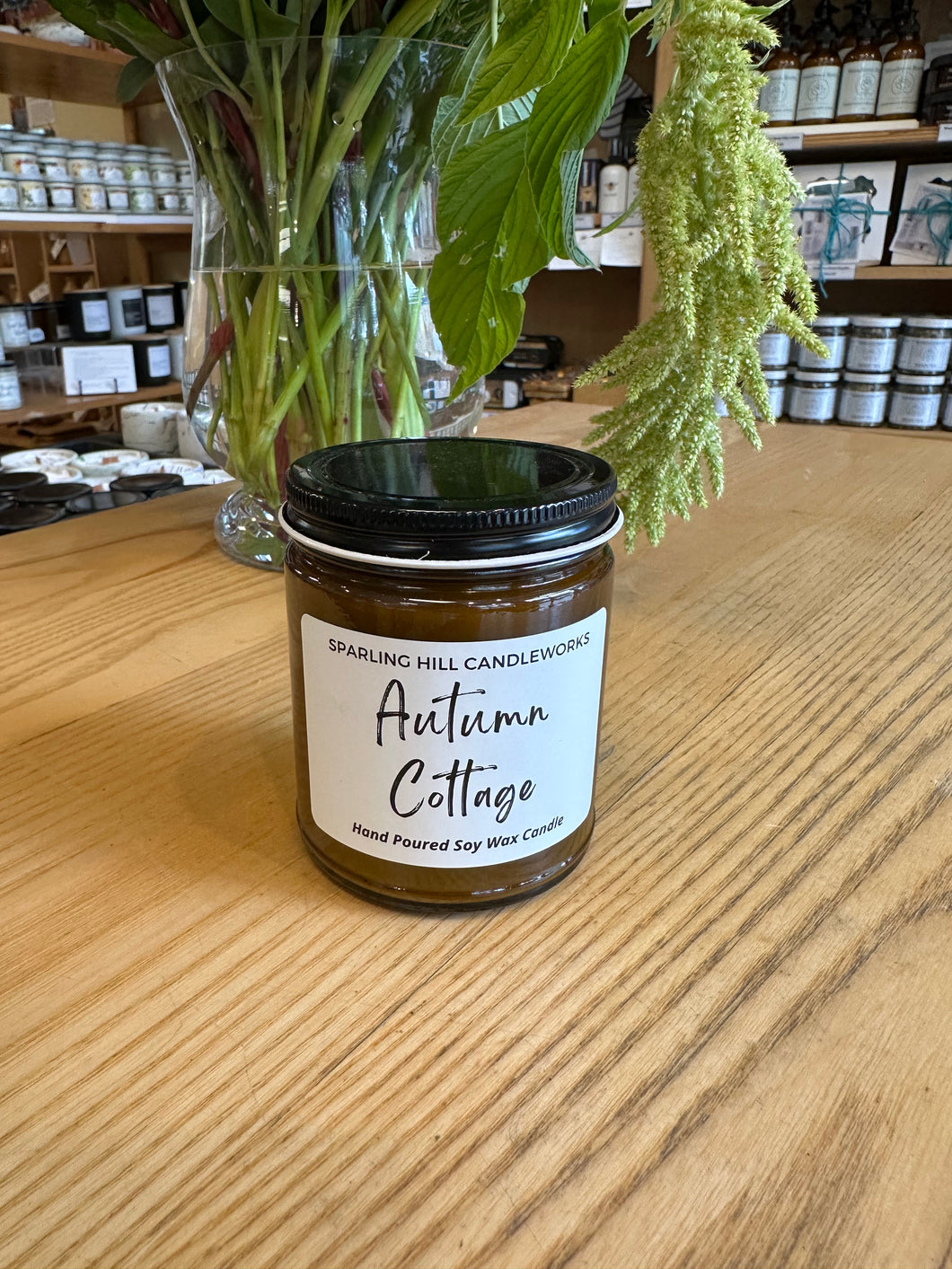 Jar- Autumn Cottage