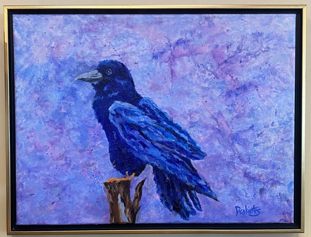 Painting- Raven's Perch