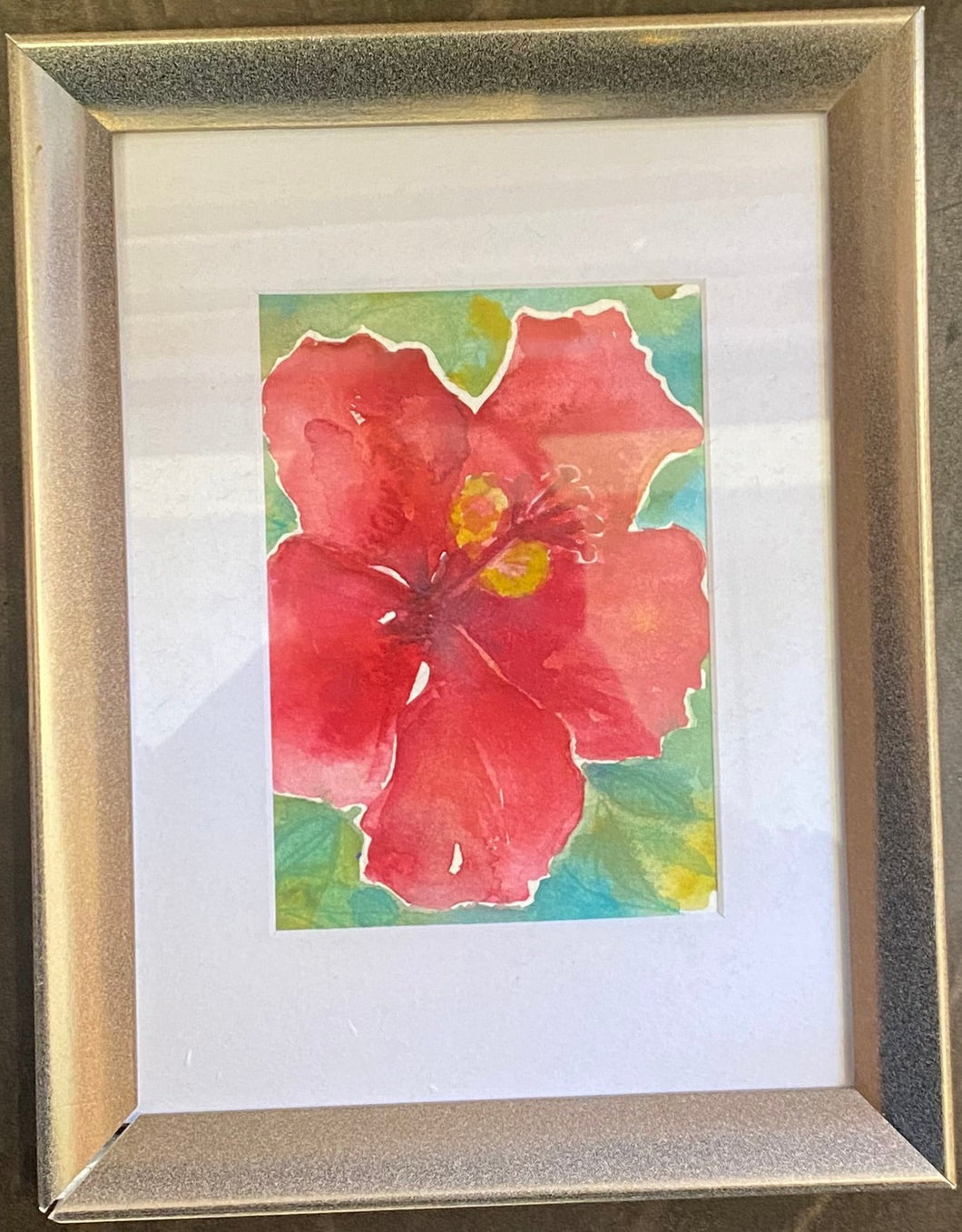 Painting- Hibiscus 5x7